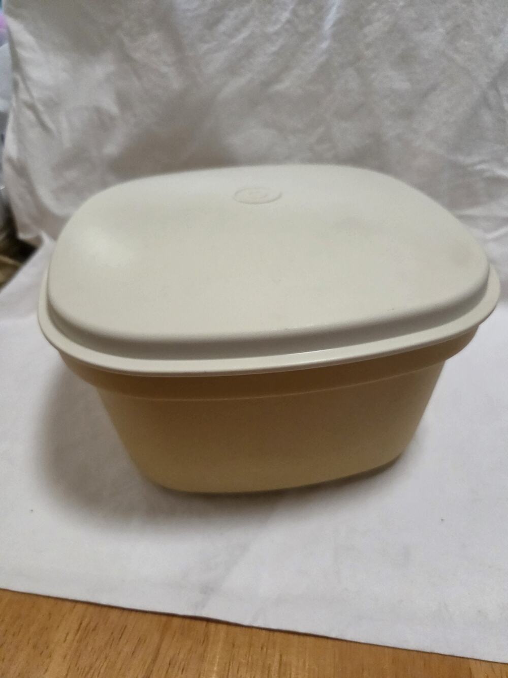 Vintage TUPPERWARE STEAMER SET, Harvest Gold, Parts 887-10, 888-9, 889-10